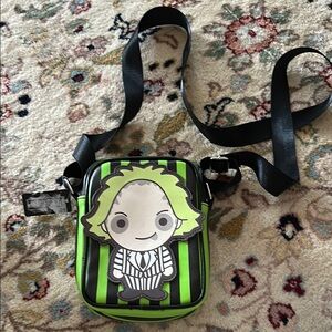 Beetlejuice crossbody NWT 🖤💚